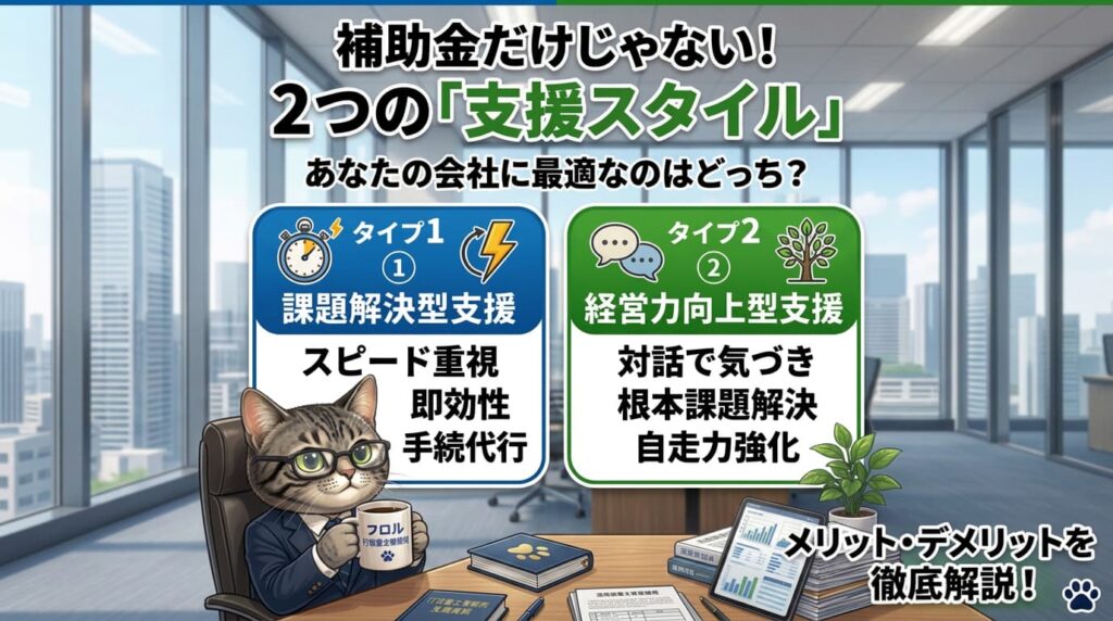 「言われたことをやる」士業と「一緒に考える」士業、どちらが合っていますか？｜フロル行政書士事務所