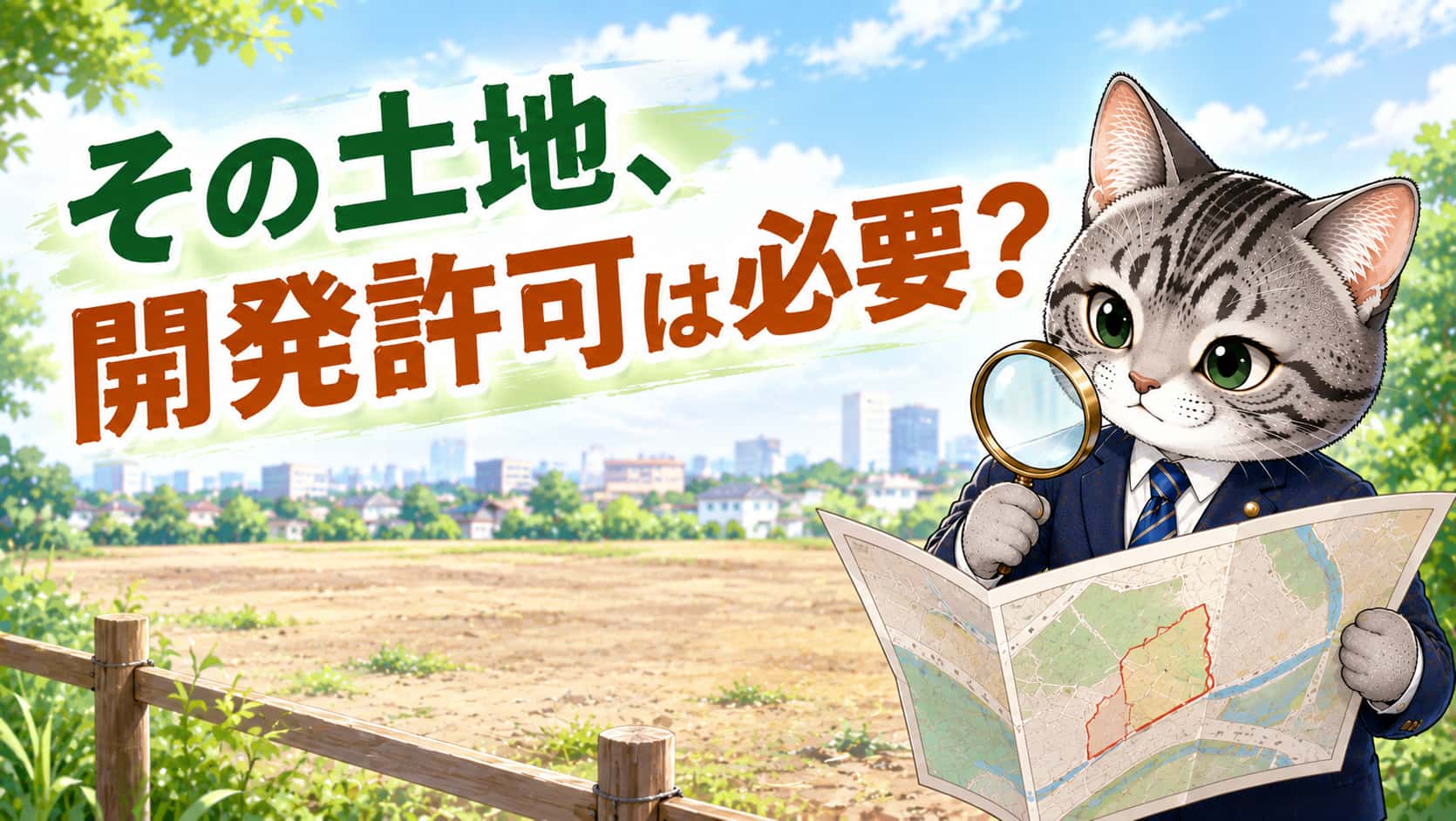 その土地、開発許可が必要かも？都市計画法の基本を行政書士が解説